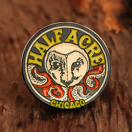 Half Acre Personalized Pins