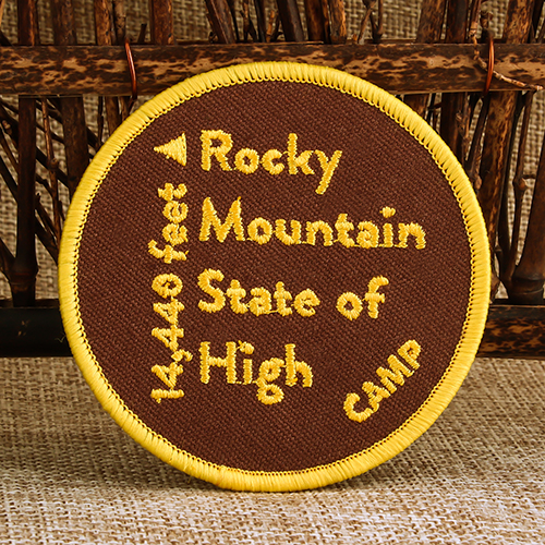Rocky Mountain State Custom Patches
