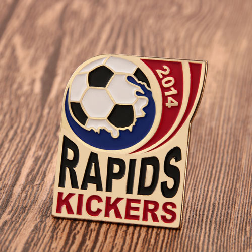 Rapids Kickers Lapel Pins