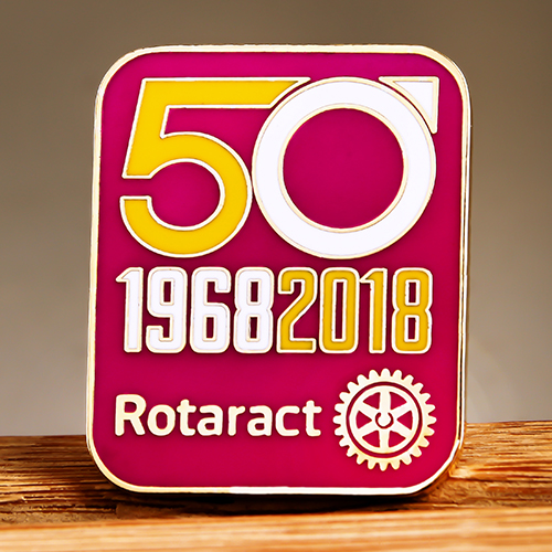 Rotaract Metal Lapel Pins