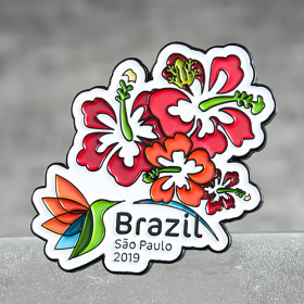 Brazil Custom Lapel Pins