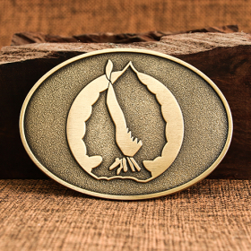 Carrot Antique Belt Buckles