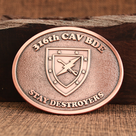 316th CAB BDE Belt Buckles